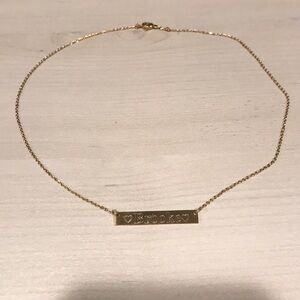 Personalized Brooke necklace